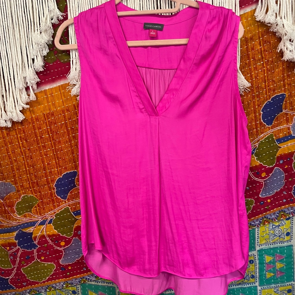 Vince Camuto Pink Women's Tank